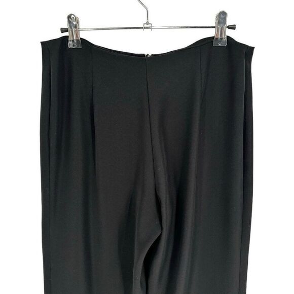 Joseph Ribkoff Zip Front Cropped Capris Pants Black Size 8 - Picture 6 of 9